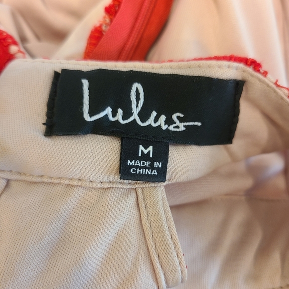 Lulus Britney Red Lace Halter Jumpsuit - Picture 8 of 8